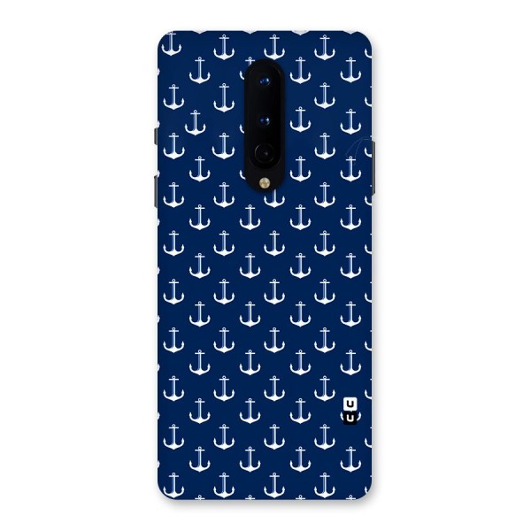 Nautical Pattern Back Case for OnePlus 8