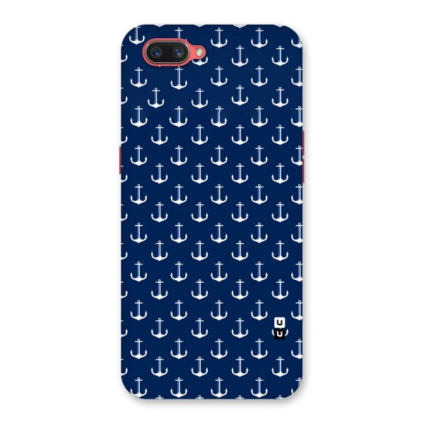 Nautical Pattern Back Case for Oppo A3s