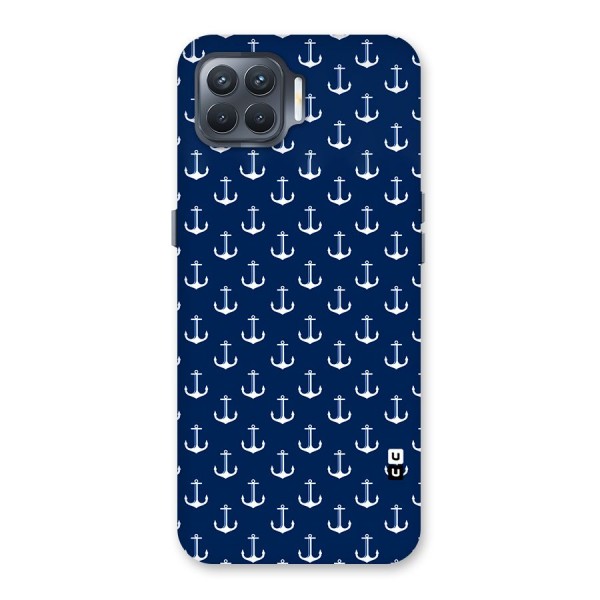 Nautical Pattern Back Case for Oppo F17 Pro