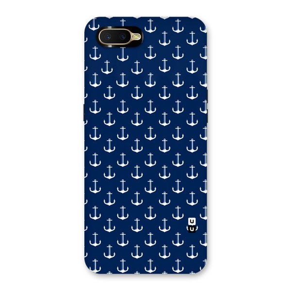 Nautical Pattern Back Case for Oppo K1