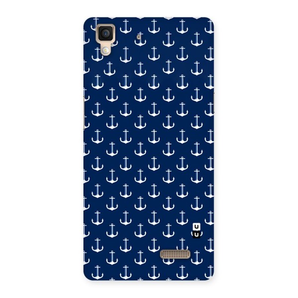 Nautical Pattern Back Case for Oppo R7