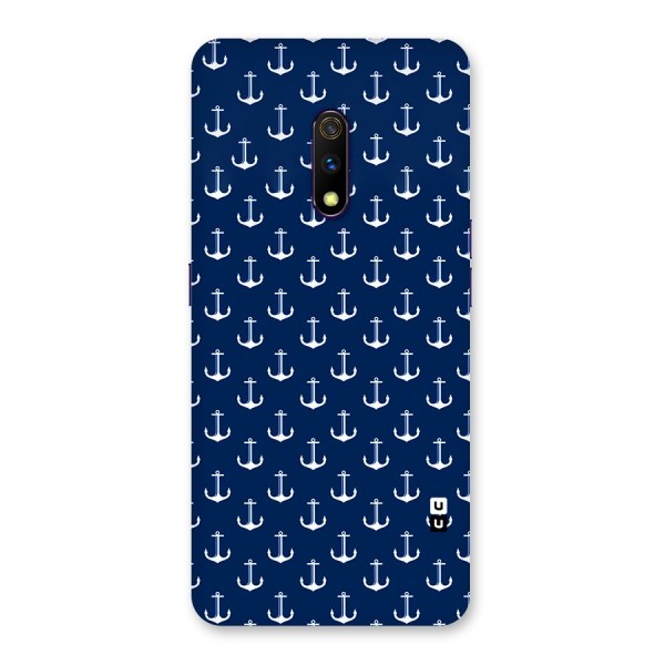 Nautical Pattern Back Case for Realme X