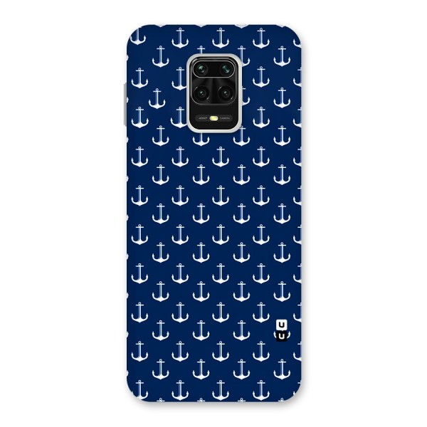 Nautical Pattern Back Case for Redmi Note 9 Pro