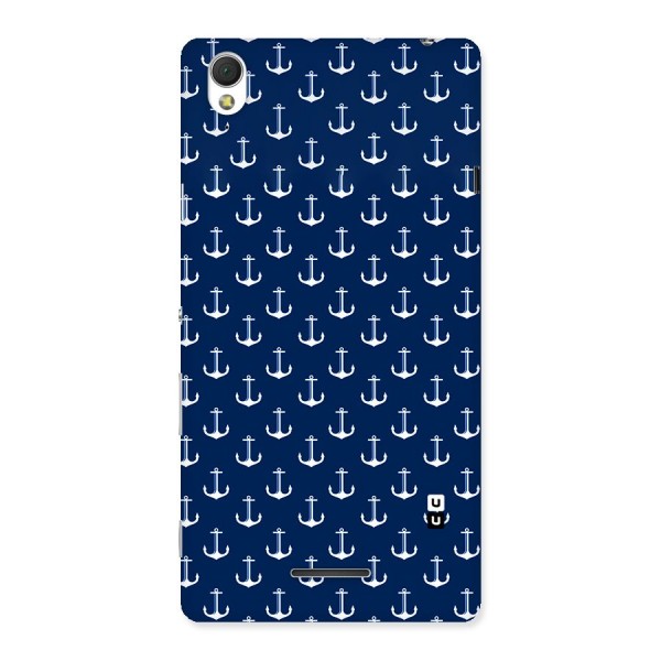 Nautical Pattern Back Case for Sony Xperia T3