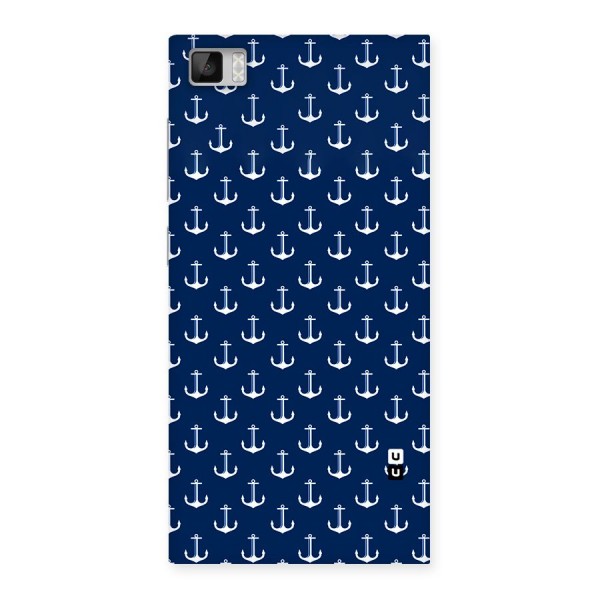 Nautical Pattern Back Case for Xiaomi Mi3