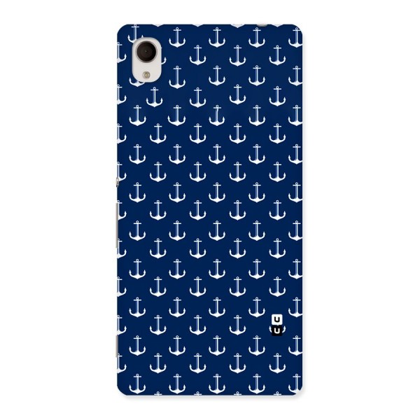 Nautical Pattern Back Case for Xperia M4 Aqua