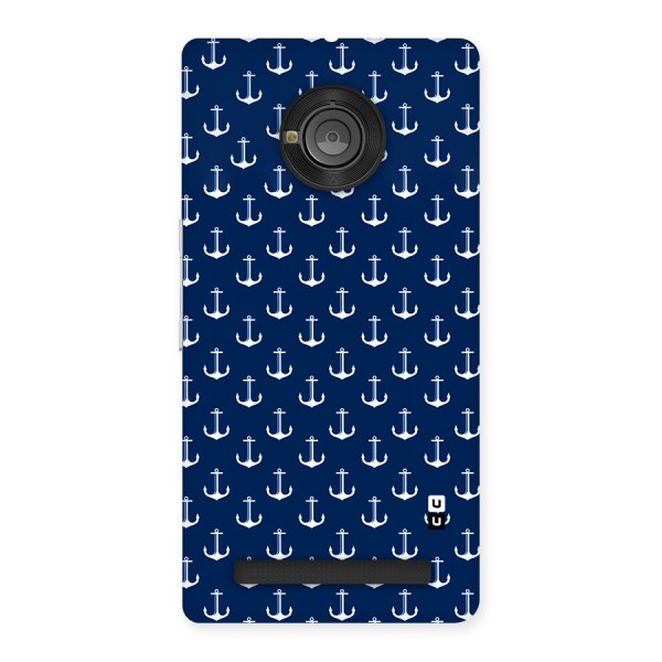 Nautical Pattern Back Case for Yu Yuphoria