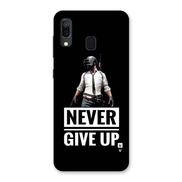 Never Giveup Back Case for Galaxy A30