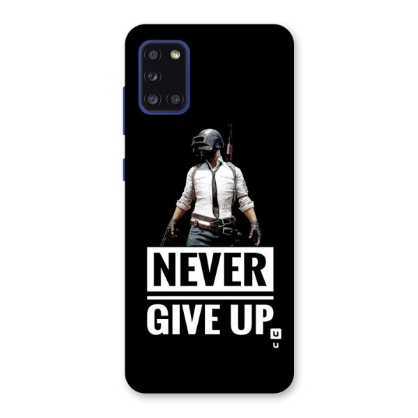 Never Giveup Back Case for Galaxy A31