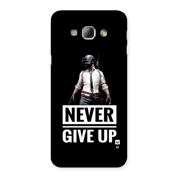 Never Giveup Back Case for Galaxy A8