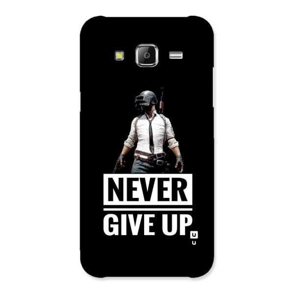 Never Giveup Back Case for Galaxy J5