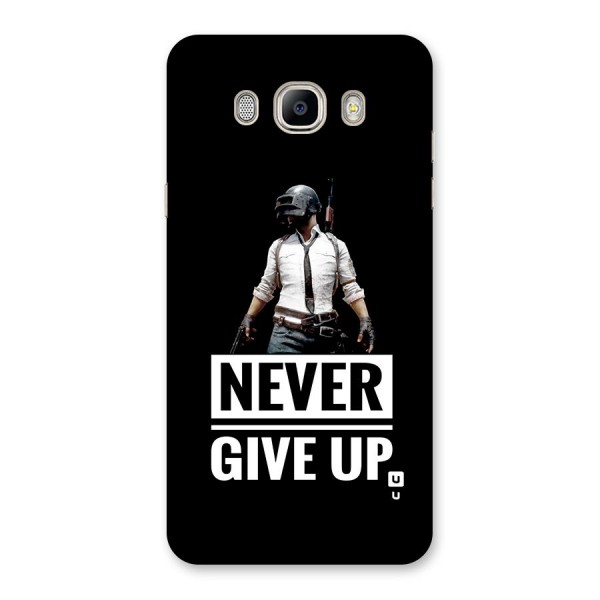 Never Giveup Back Case for Galaxy On8