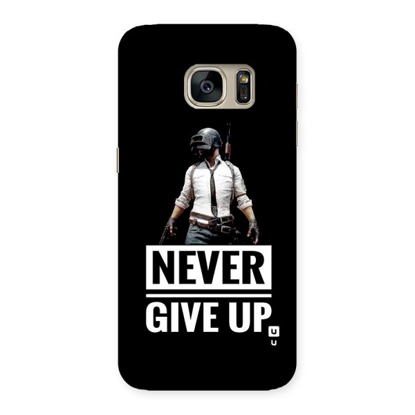 Never Giveup Back Case for Galaxy S7