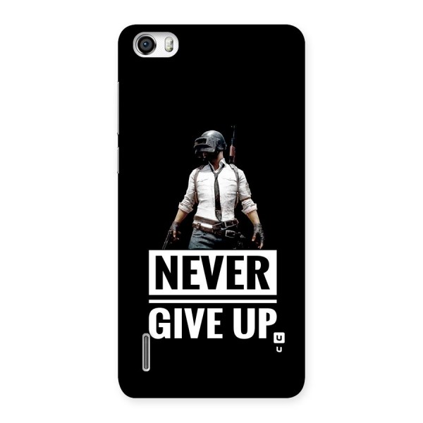 Never Giveup Back Case for Honor 6