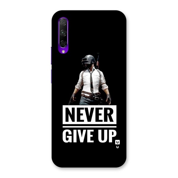 Never Giveup Back Case for Honor 9X Pro