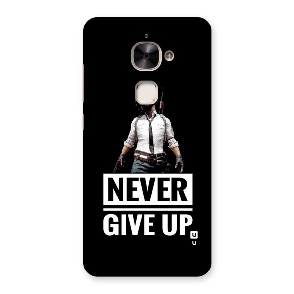 Never Giveup Back Case for Le 2