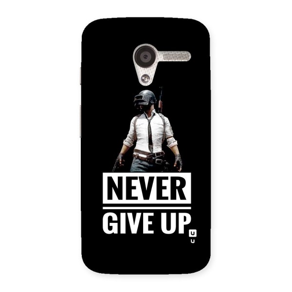 Never Giveup Back Case for Moto X