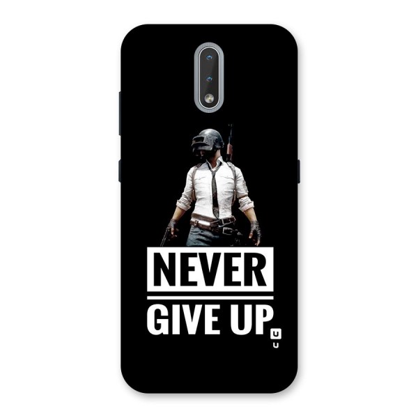 Never Giveup Back Case for Nokia 2.3