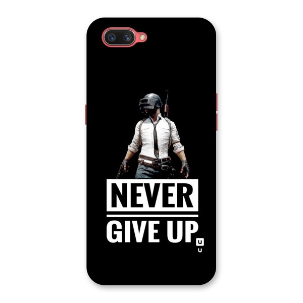 Never Giveup Back Case for Oppo A3s