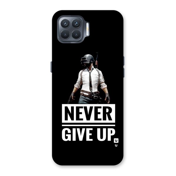 Never Giveup Back Case for Oppo F17 Pro