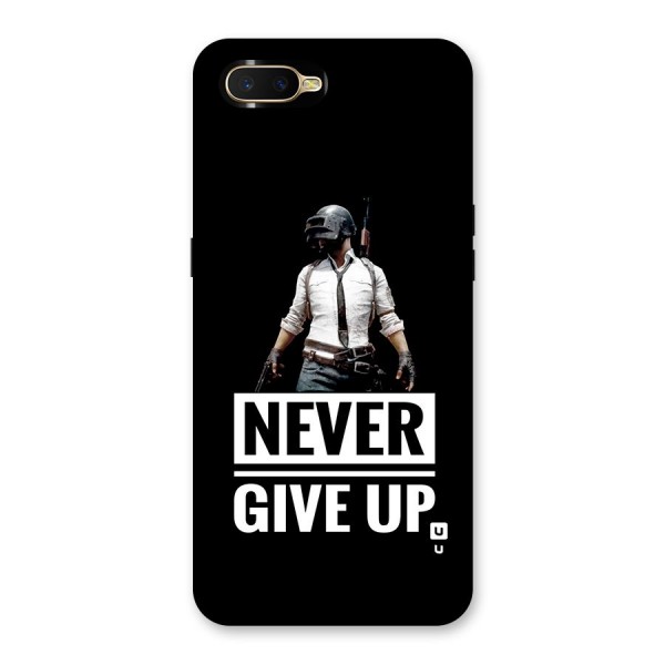 Never Giveup Back Case for Oppo K1