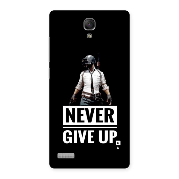 Never Giveup Back Case for Redmi Note