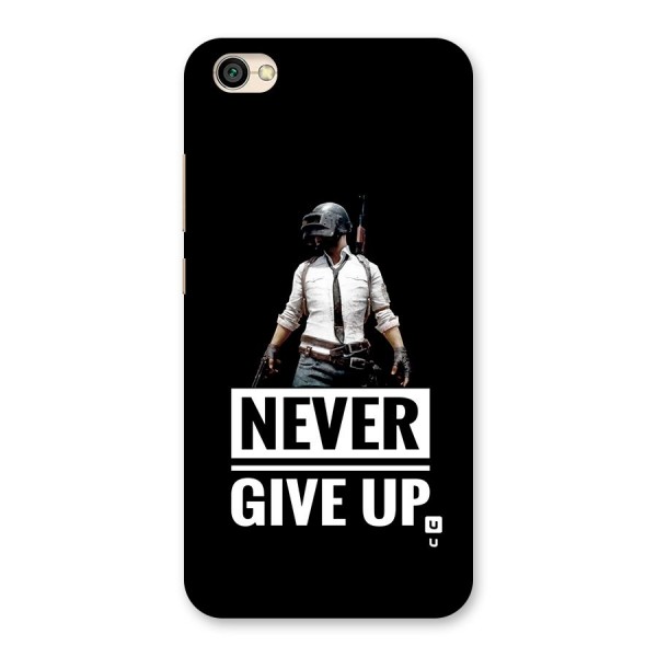 Never Giveup Back Case for Redmi Y1 Lite