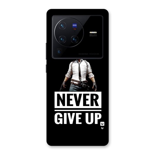 Never Giveup Back Case for Vivo X80 Pro