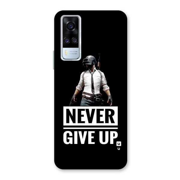 Never Giveup Back Case for Vivo Y51