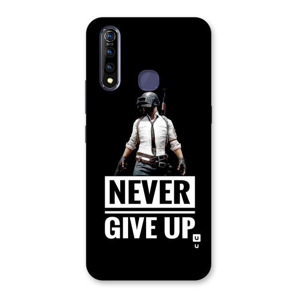 Never Giveup Back Case for Vivo Z1 Pro