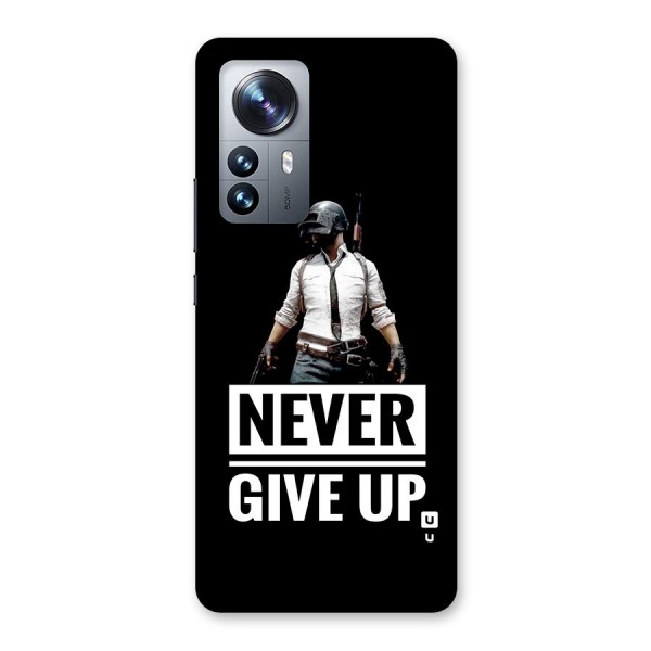 Never Giveup Back Case for Xiaomi 12 Pro