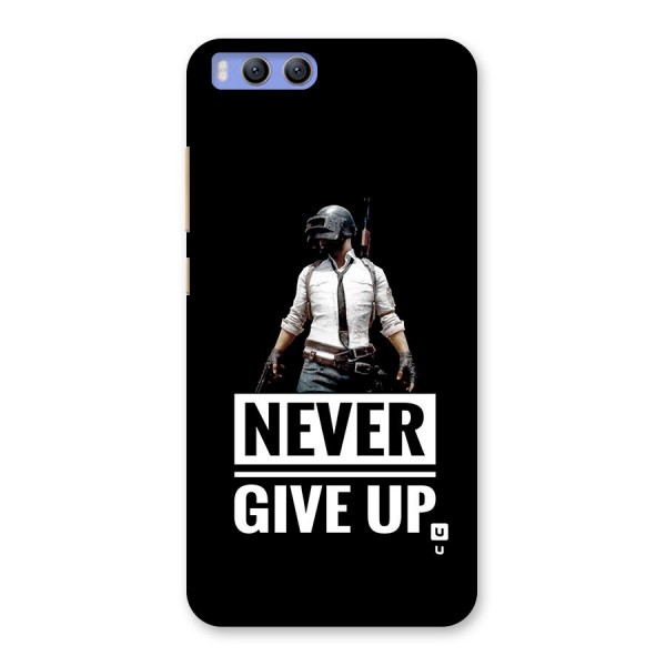 Never Giveup Back Case for Xiaomi Mi 6