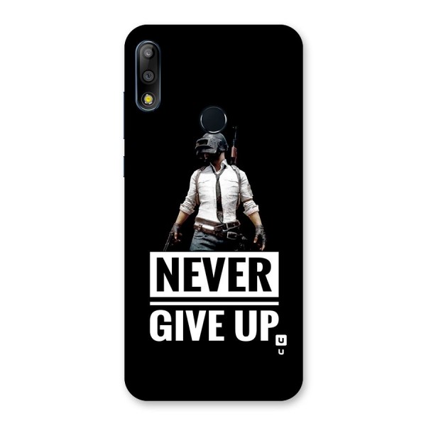 Never Giveup Back Case for Zenfone Max Pro M2