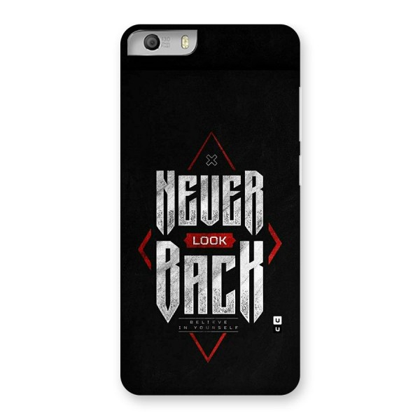 Never Look Back Diamond Back Case for Canvas Knight 2