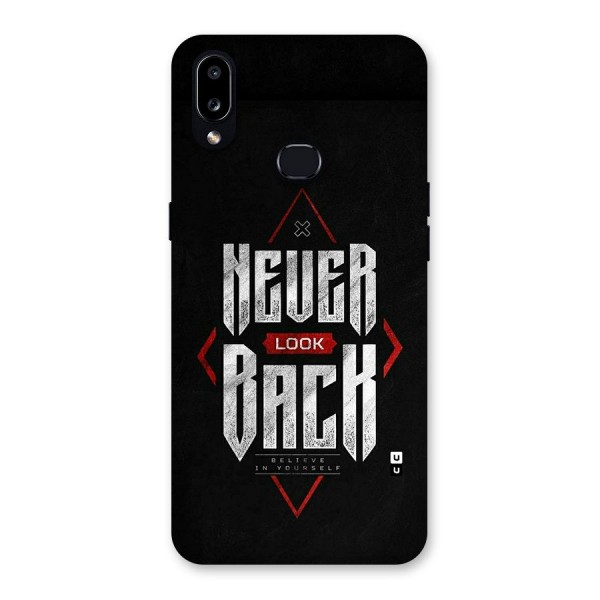 Never Look Back Diamond Back Case for Galaxy A10s