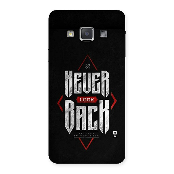 Never Look Back Diamond Back Case for Galaxy A3