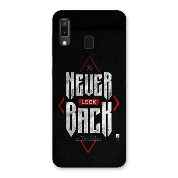 Never Look Back Diamond Back Case for Galaxy A30