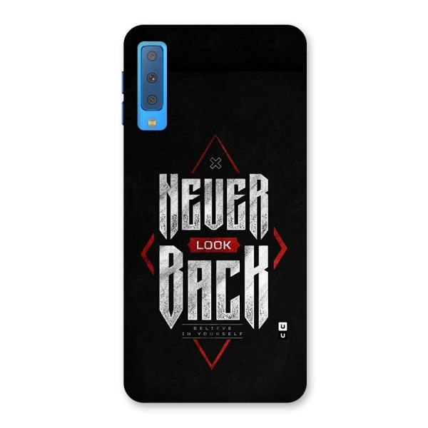 Never Look Back Diamond Back Case for Galaxy A7 (2018)