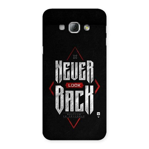 Never Look Back Diamond Back Case for Galaxy A8