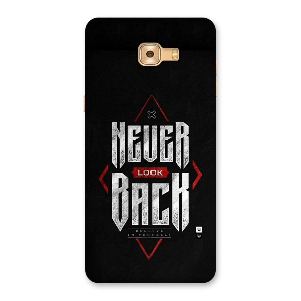 Never Look Back Diamond Back Case for Galaxy C9 Pro