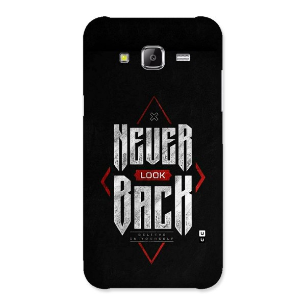 Never Look Back Diamond Back Case for Galaxy J5