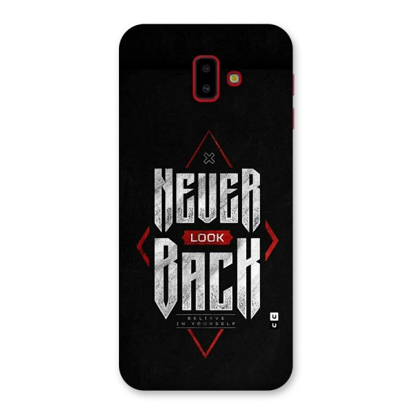 Never Look Back Diamond Back Case for Galaxy J6 Plus