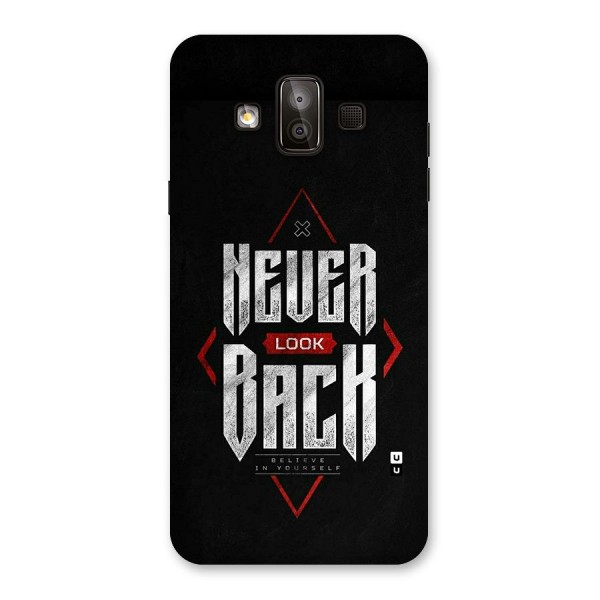 Never Look Back Diamond Back Case for Galaxy J7 Duo