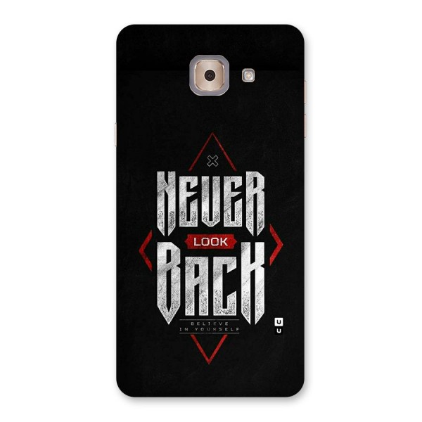 Never Look Back Diamond Back Case for Galaxy J7 Max