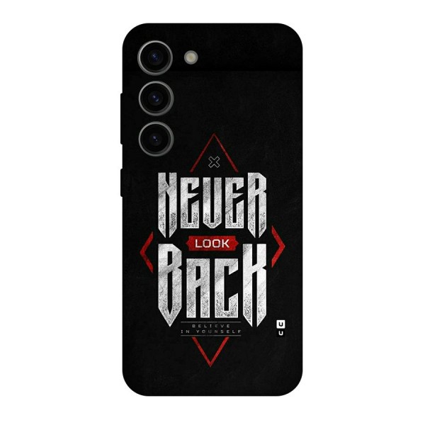 Never Look Back Diamond Back Case for Galaxy S23