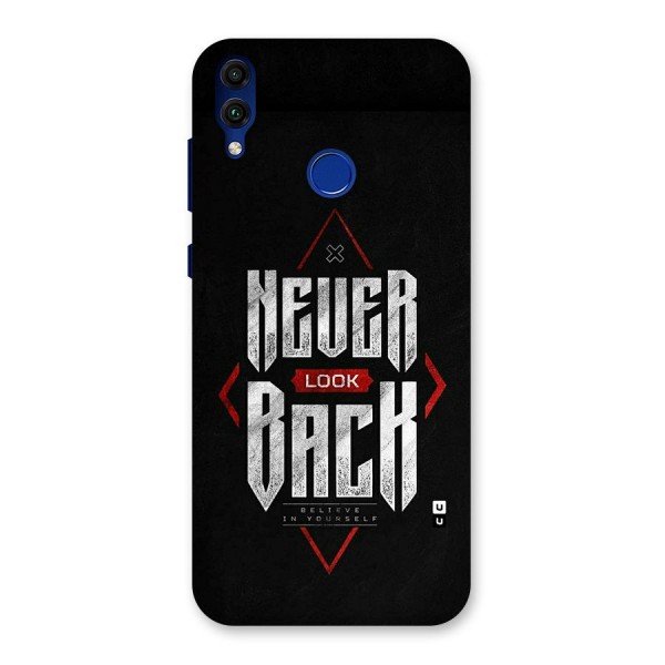 Never Look Back Diamond Back Case for Honor 8C