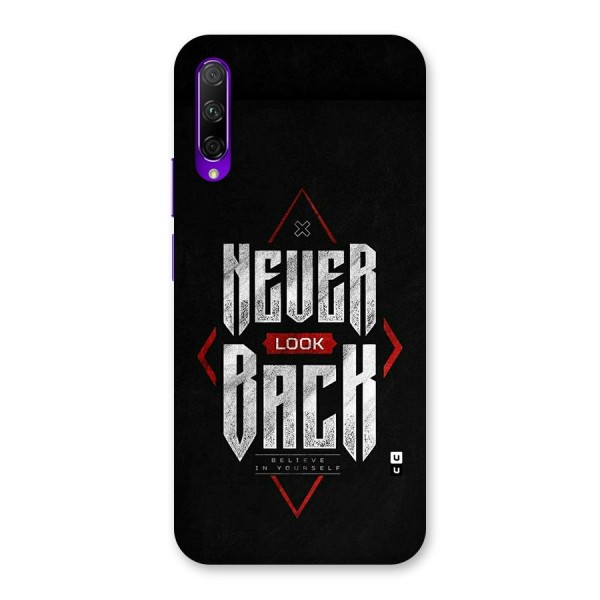 Never Look Back Diamond Back Case for Honor 9X Pro