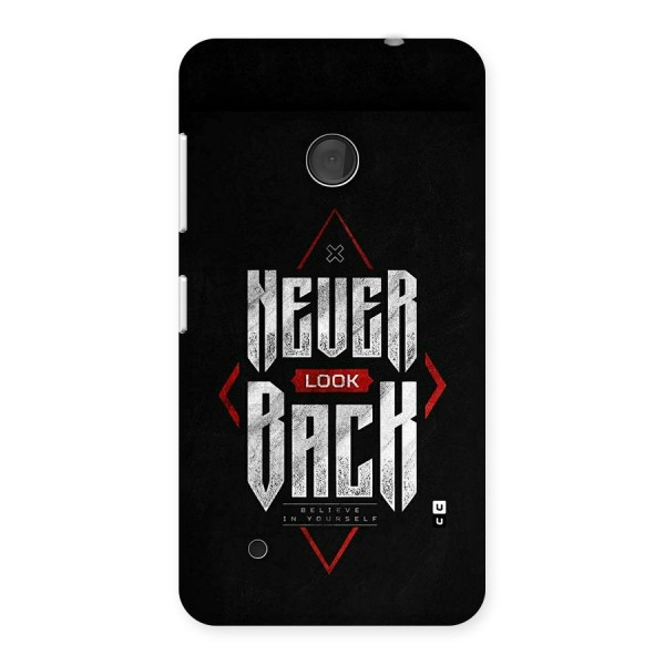 Never Look Back Diamond Back Case for Lumia 530