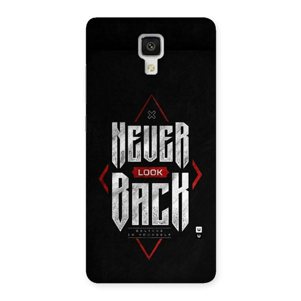 Never Look Back Diamond Back Case for Mi4