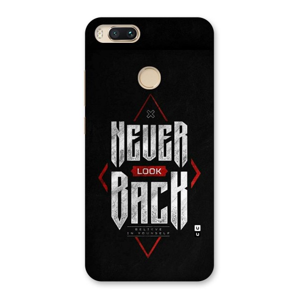 Never Look Back Diamond Back Case for Mi A1